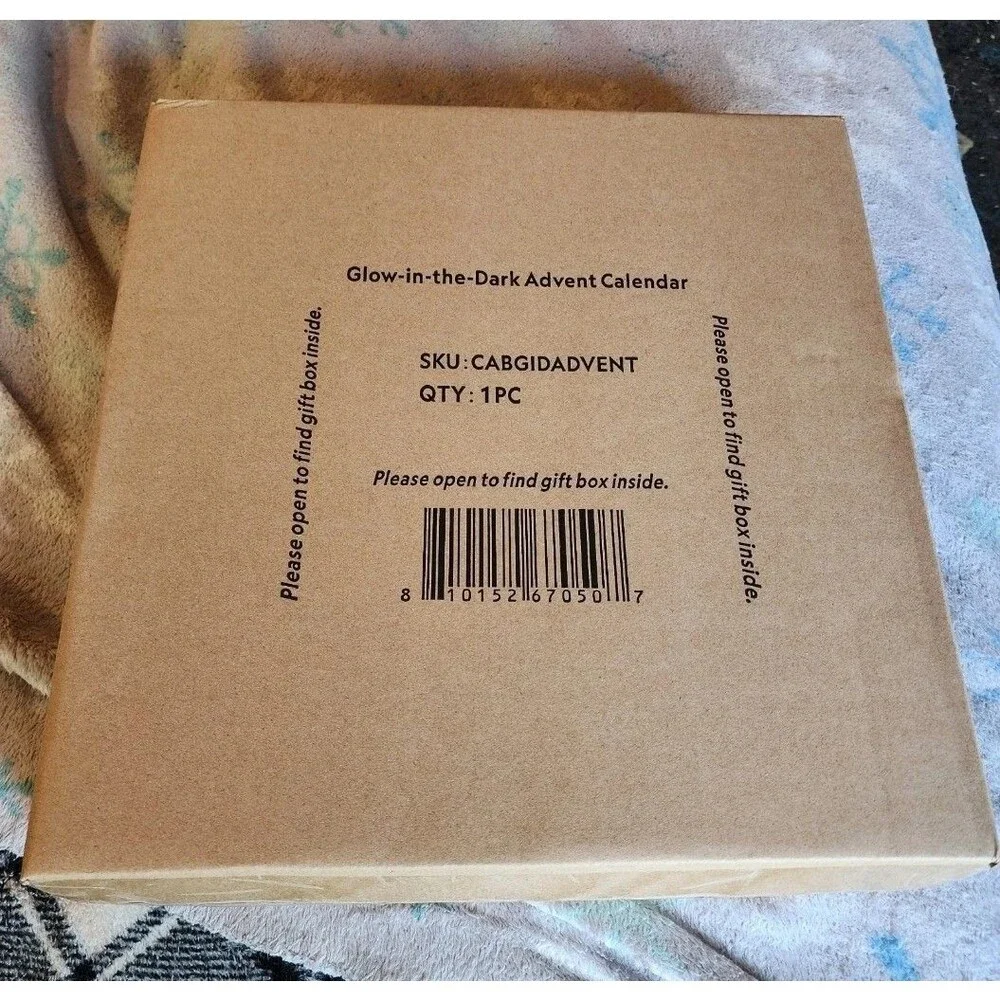 Interactive Glow-in-the-Dark Advent Calendar Science Experiments & Figures B13
